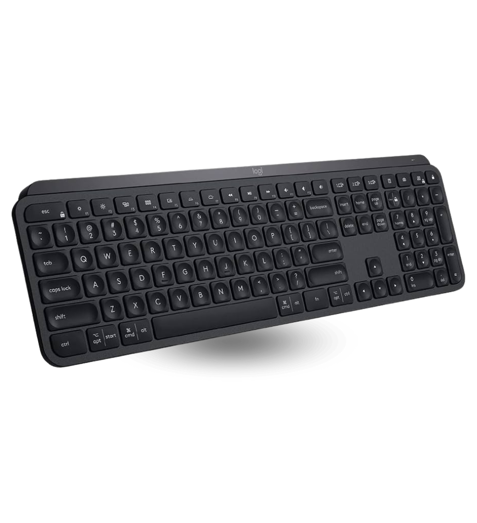 Teclado Inalambrico Logitech MX Keys S Iluminado Multidispositivo Color Grafito