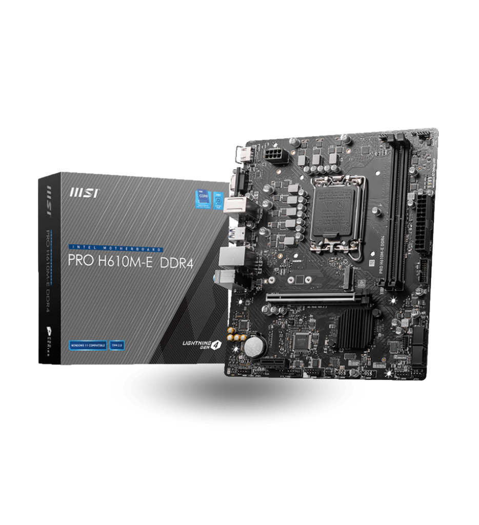 Tarjeta Madre MSI PRO H610M-S 911-7E44-013 DDR4 LGA 1700