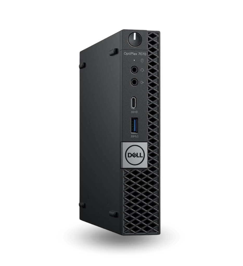 CPU Dell Optiplex 7070 MINI/TINY Core I5-9500T Gen 8GB RAM 256GB SSD Seminuevo