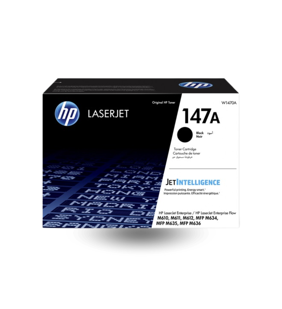 Toner HP Laserjet 147A W1470A Jet Intelligence Color Negro