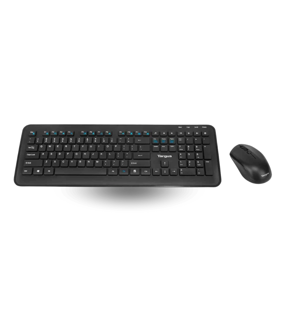 Combo de Teclado y Mouse Inalambrico Targus AKM610ES Color Negro
