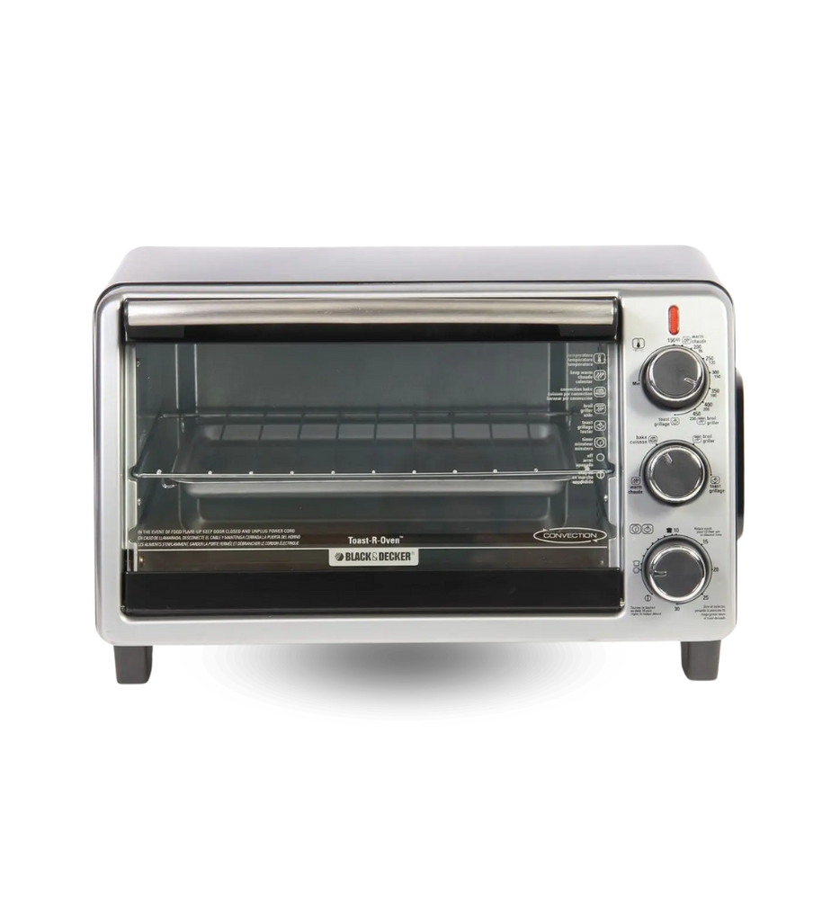 Horno Tostador Black+Decker TO1950SBD 1350 Watts Capacidad 6 Rebanadas