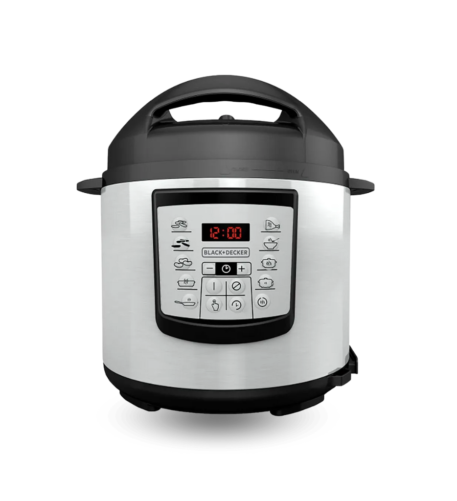 Olla de Presion Digital Black+Decker PR100SD 5.7 Litros con 7 Funciones de Coccion