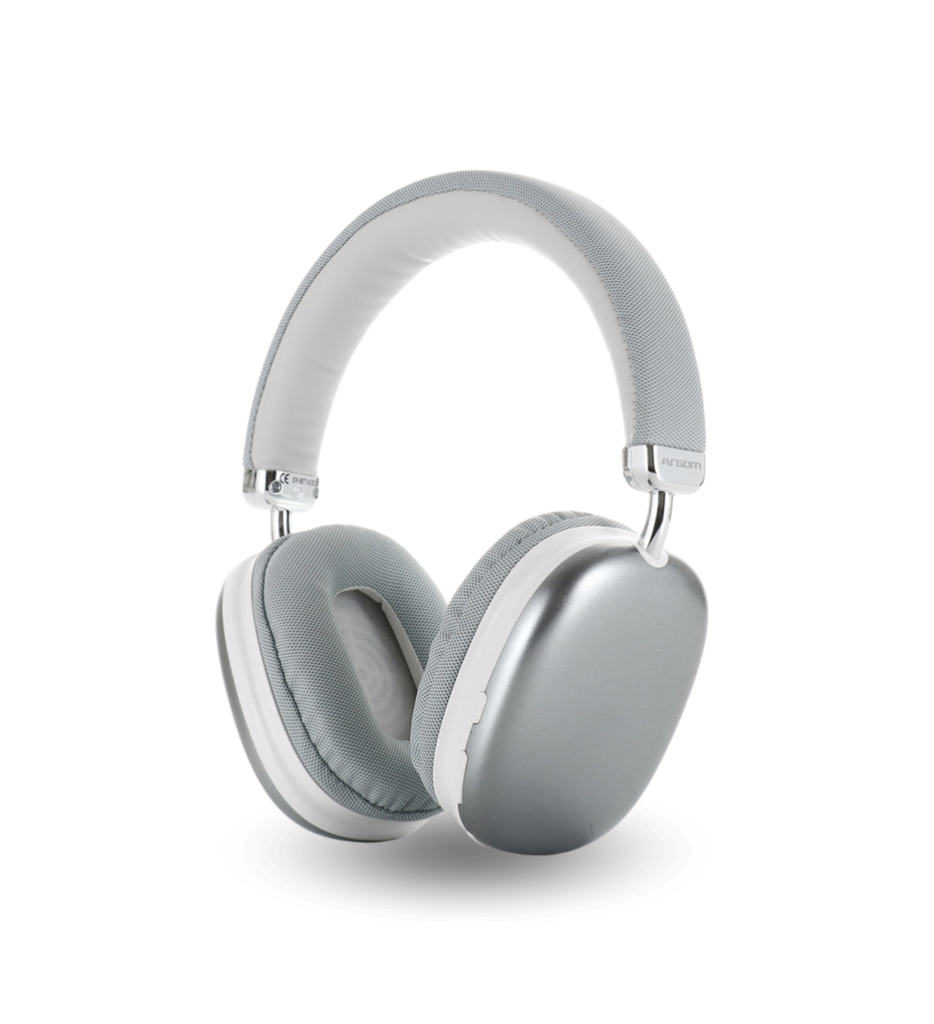 Auriculares Argom ARG-HS-2553WT Bluetooth Ultimate Sound Live Color Blanco