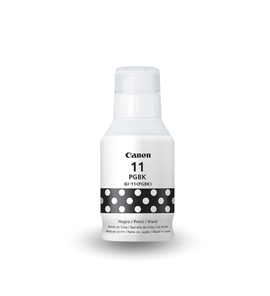 Botella de Tinta Canon GI-11 135ml Color Negro