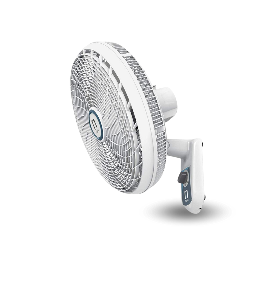 Ventilador de Pared Navia M018P con 3 Velocidades 18" Color Blanco