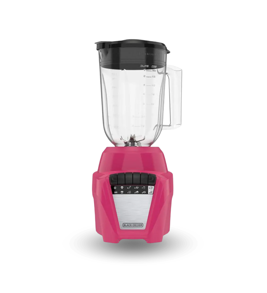 Licuadora Black+Decker  ICE  Crush BL08771PDLA 8 Velocidades 700 Watts Jarra de Plastico de 1.65L  Color Magenta