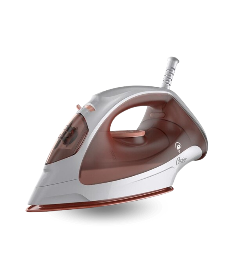 Plancha de Ropa Oster GCSTBS3801-013 ntiadherente Golpe de Vapor Color  Palo Rosa