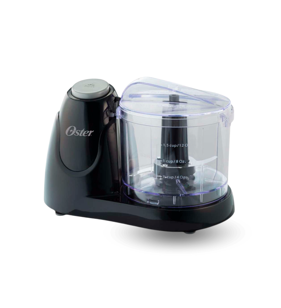 Mini Procesador Oster de Alimentos FPSTFP3322-013  1.5 Tazas de Capacidad Color Negro