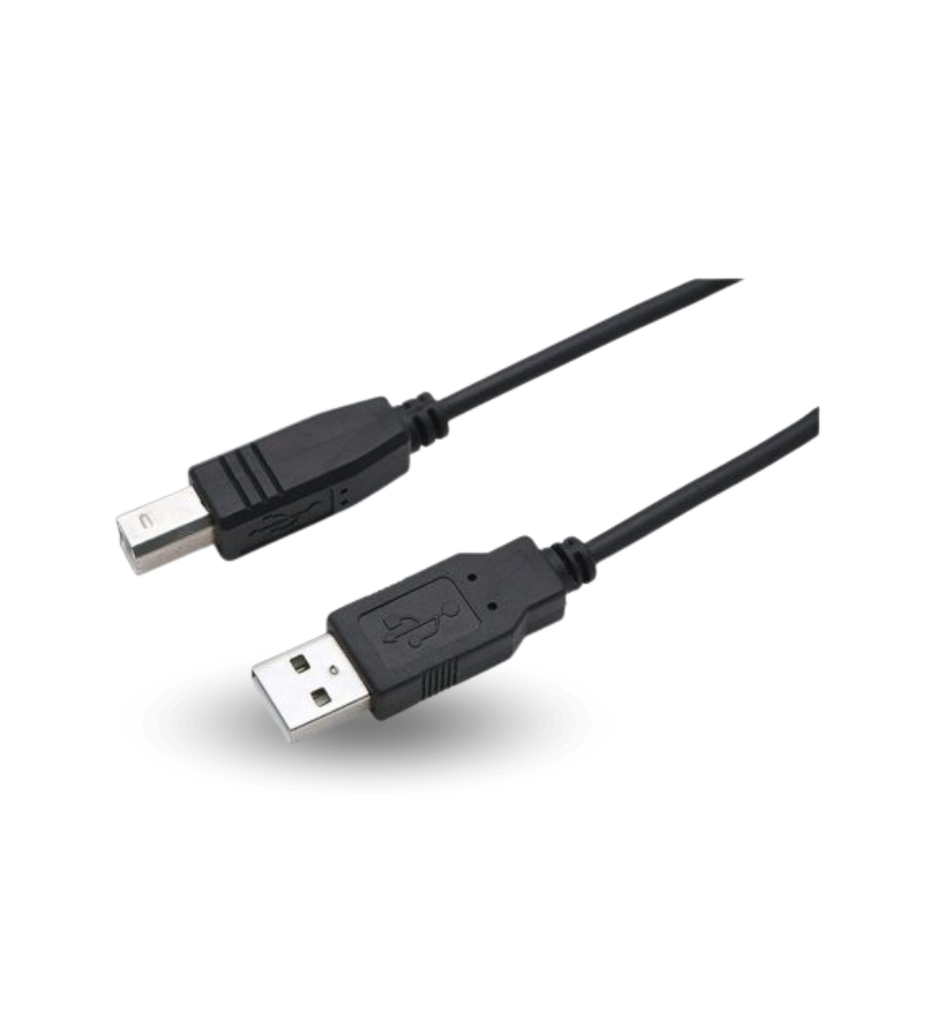 Cable Para Impresora eTouch 735050 Tipo B a USB  1.80 Metros