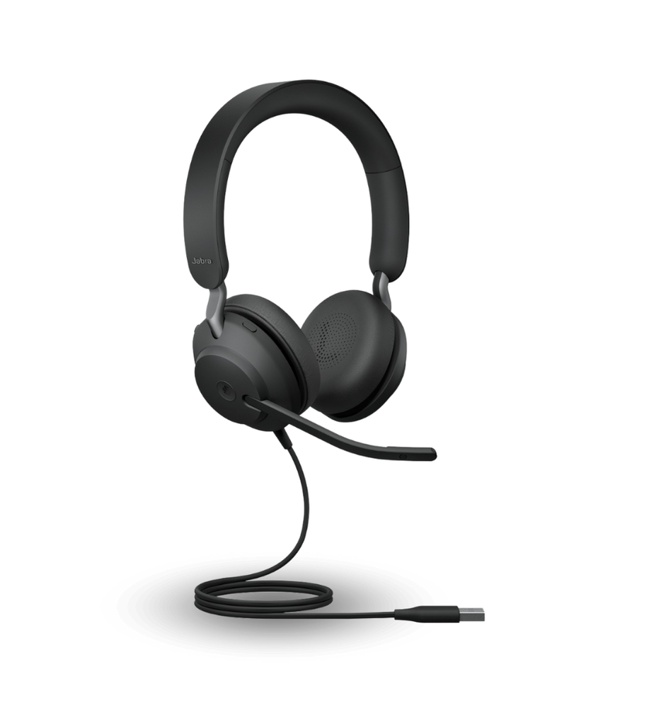 Headset Jabra 24189-999999 con Microfono Evolve2   Tipo USB - A  40mm