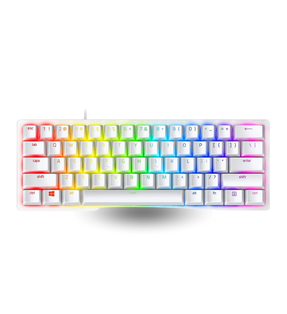 Teclado Gaming Razer RZ03-03390300-R3M1 Huntsman Mini Color Blanco