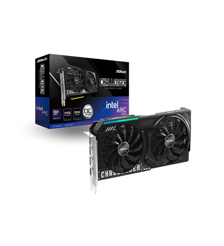 Tarjeta de Video Asrock Intel ARCTM-A750  8GB OC GDDR6 2200Mhz VG-A750CLSE8G