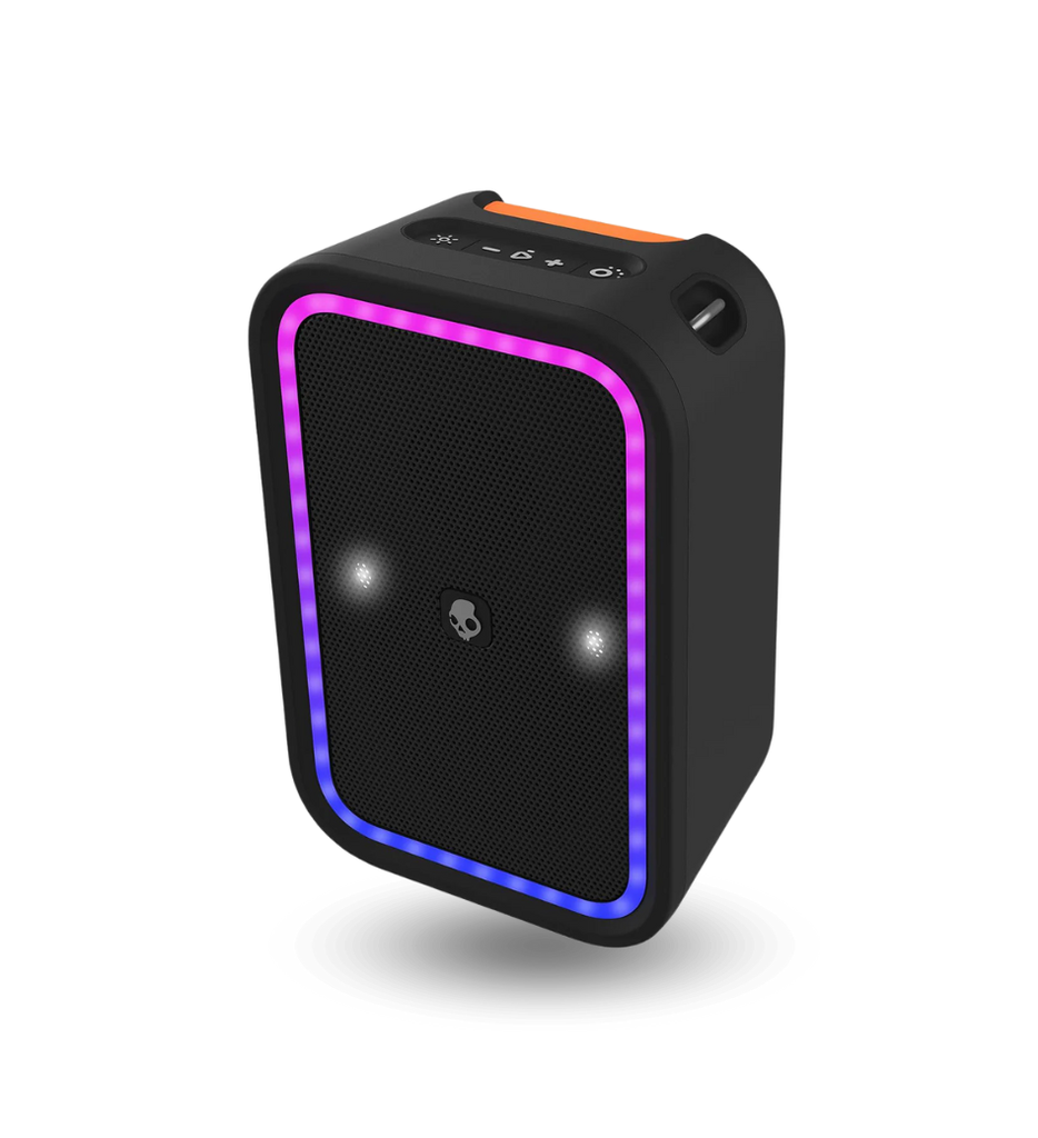 Bocina  Skullcandy Stomp 2SKSK1850N0L2 Bluetooth IPX7, Luces LED y Modos de Estroboscopio Bateria de 12H Color Azul Marino