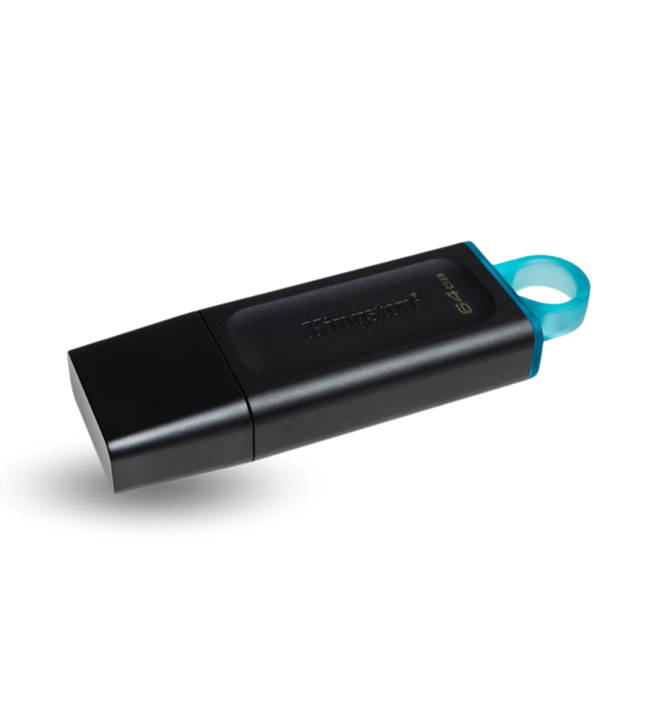 Memoria USB Kingston DTXS/64GB USB3.2 64GB  DataTraveler Exodia S Color Negro