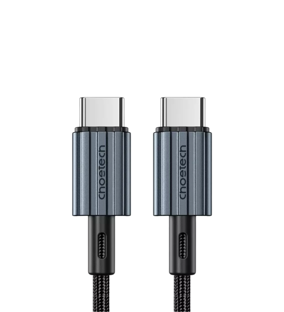Cable Choetech XCC-1014-BK USB Tipo C a Tipo C 1.2mts