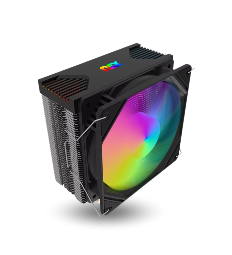Disipador NSX Cooler Hurricane NSXA1204DC 120ARGB Color Negro