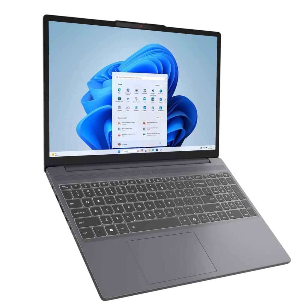 Laptop Lenovo IdeaPad Slim 3 15IRH10 Core i5-13420H 512GB SSD 8GB RAM 15.6" WUXGA DDR5 Graficos Integrados Windows 11 Home Color Gris