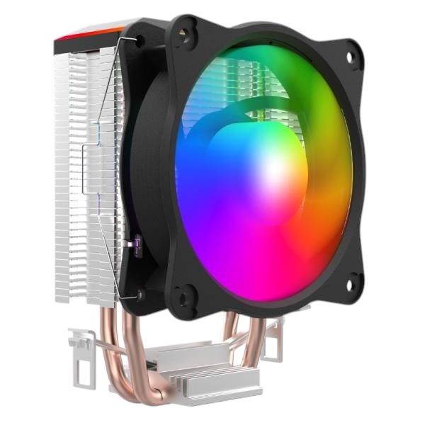 Enfriamiento de Aire ARGB Eagle Warrior FCF0921K002C 3PIN+4PIN PWM 800-1800RPM LGA775 / AM4 90mm Color Negro