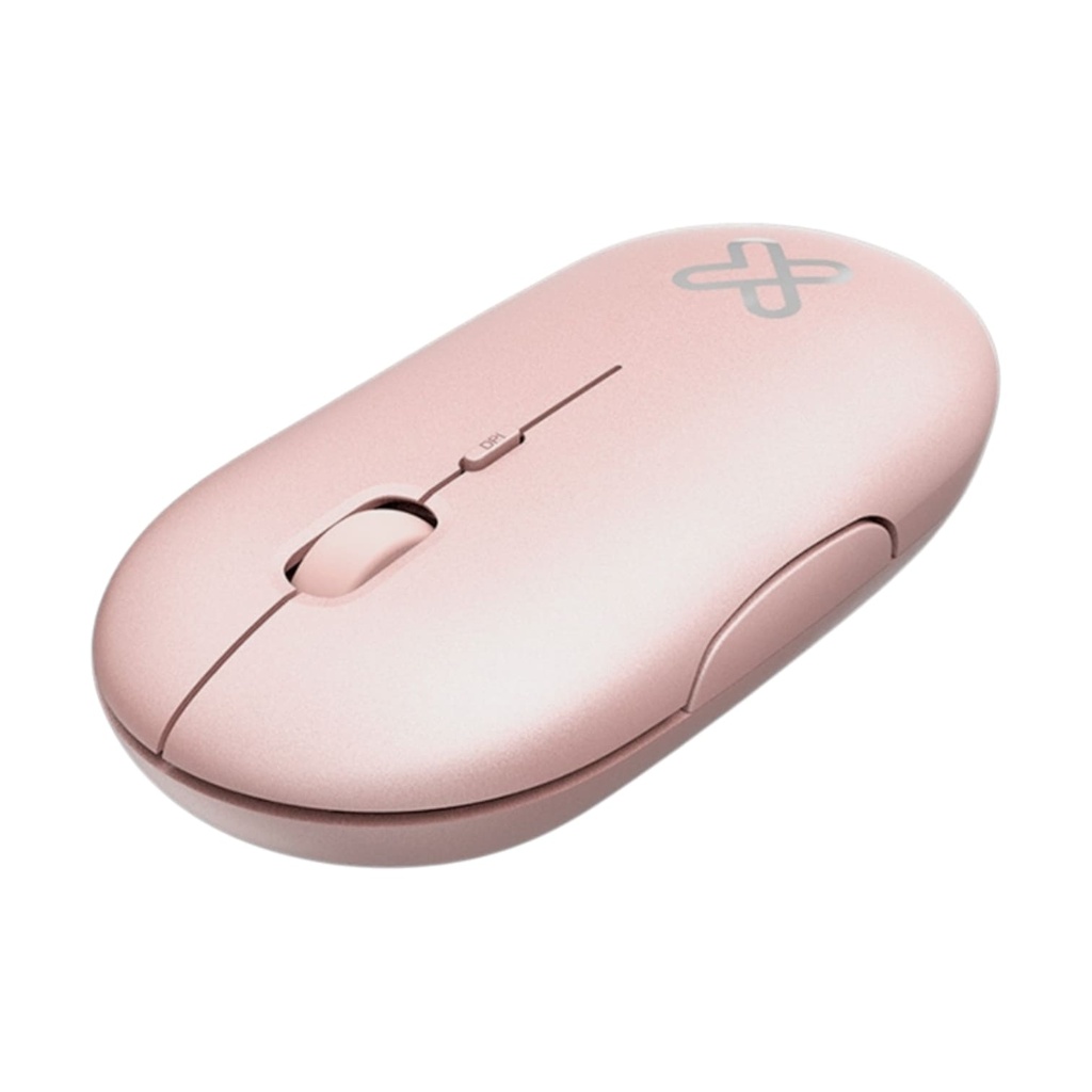 Mouse Klip Xtreme KMW-415PK Inalambrico USB 1600 DPI Color Rosado