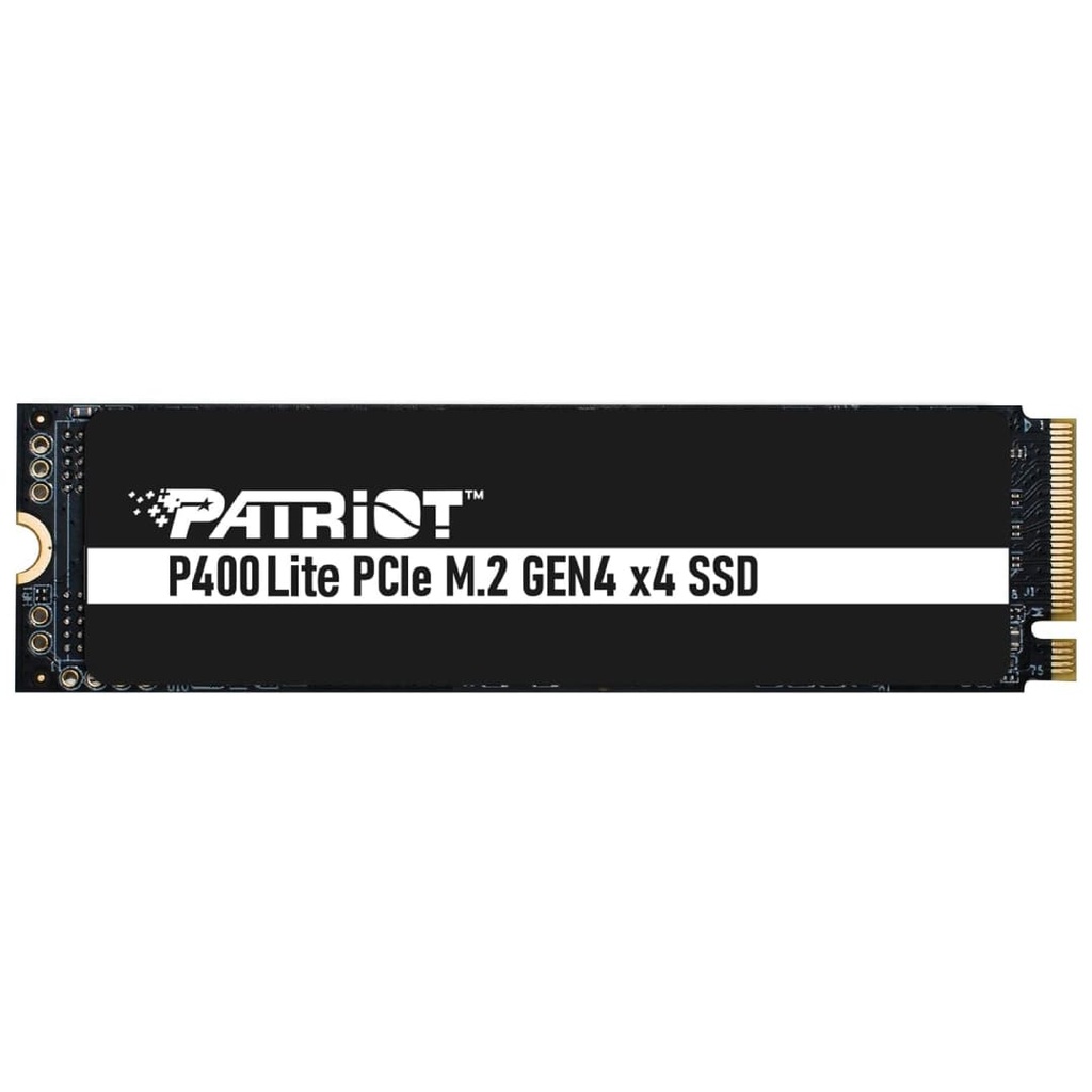 Disco Duro Interno Solido Patriot P400LP1KGM28H P400 Lite de 1 TB M.2 PCIe Gen 4 x4 3.500 MB/s / 2.400 MB/s