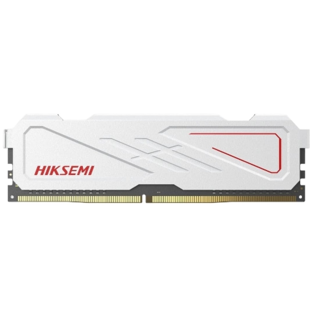 Memoria Ram PC Hiksemi 16GB HSC416U32E2 DDR4 3200mhz Cl22 Udimm Color Blanco