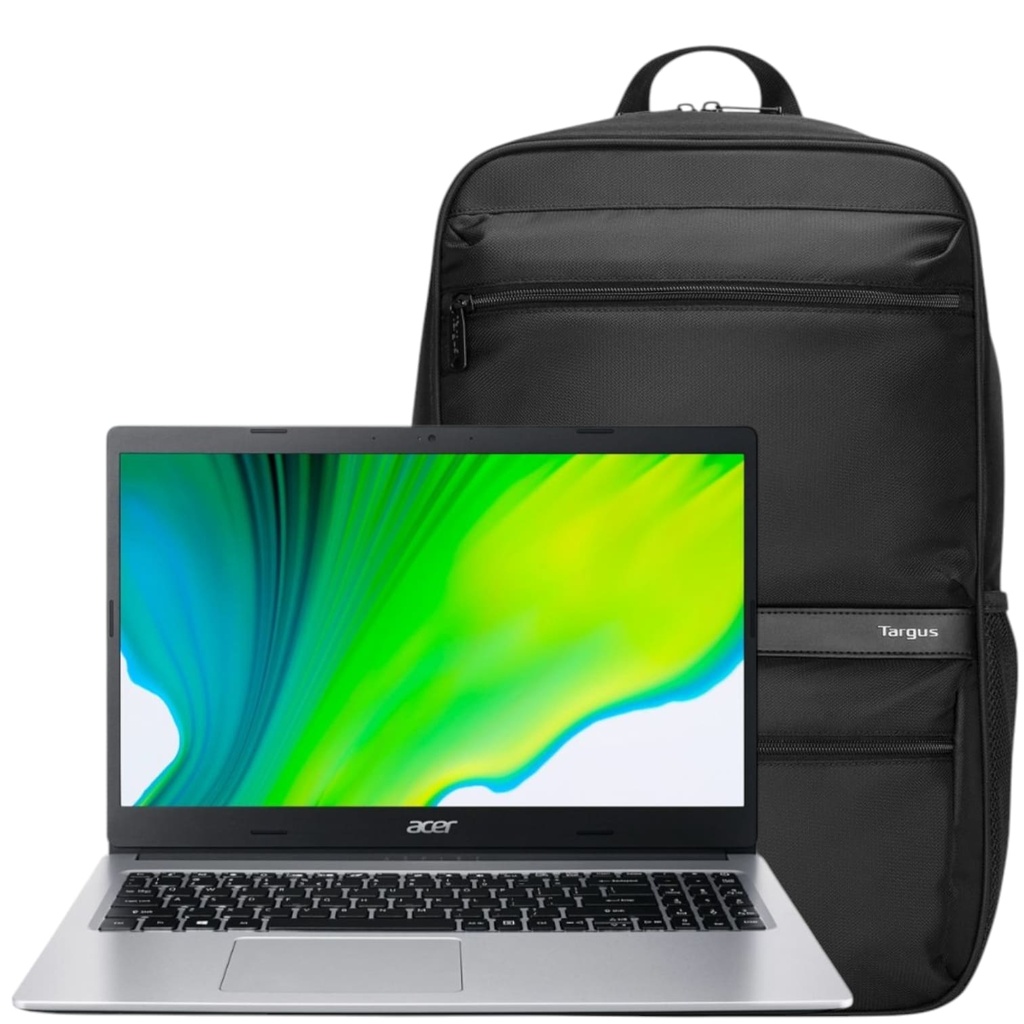 Laptop Acer Aspire 3 AMD Ryzen 7 7730U 2.0 GHZ 512GB SSD 16GB DDR4 con Graficos NO OS con Mochila Targus TBB591LP-70