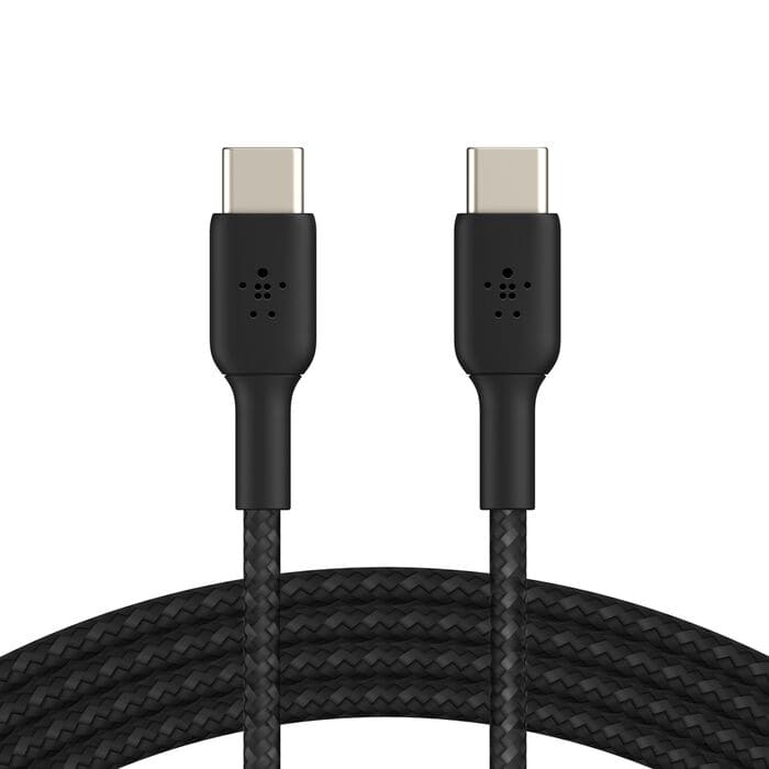 Cable Trenzado Belkin CAB004BT1MBK USB-C a USB-C  3.3FT Color Negro