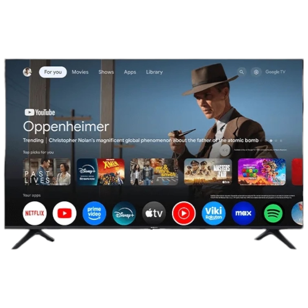 Television Xiaomi TV A 50 2026 63905 UHD 4K UHD GoogleTV BT360 / Wifi Color Negro