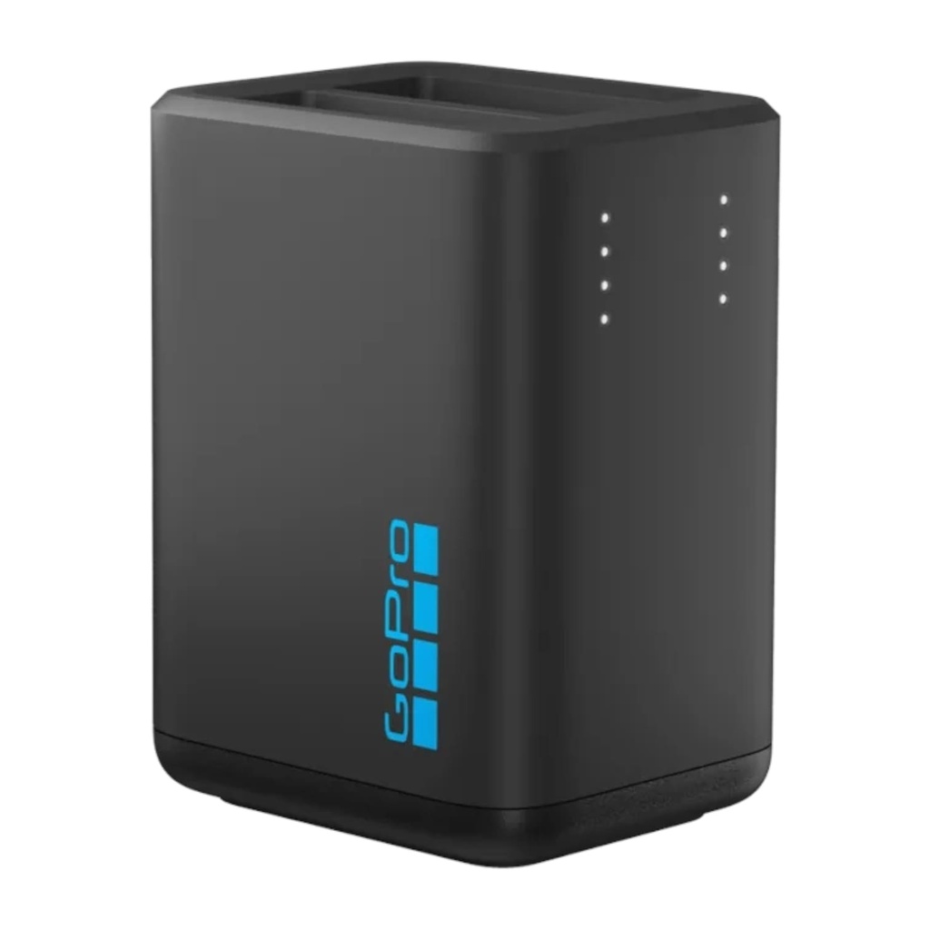 Cargador GoPro AEDBD-201 de Bateria Dual Para Camara Hero13 Black
