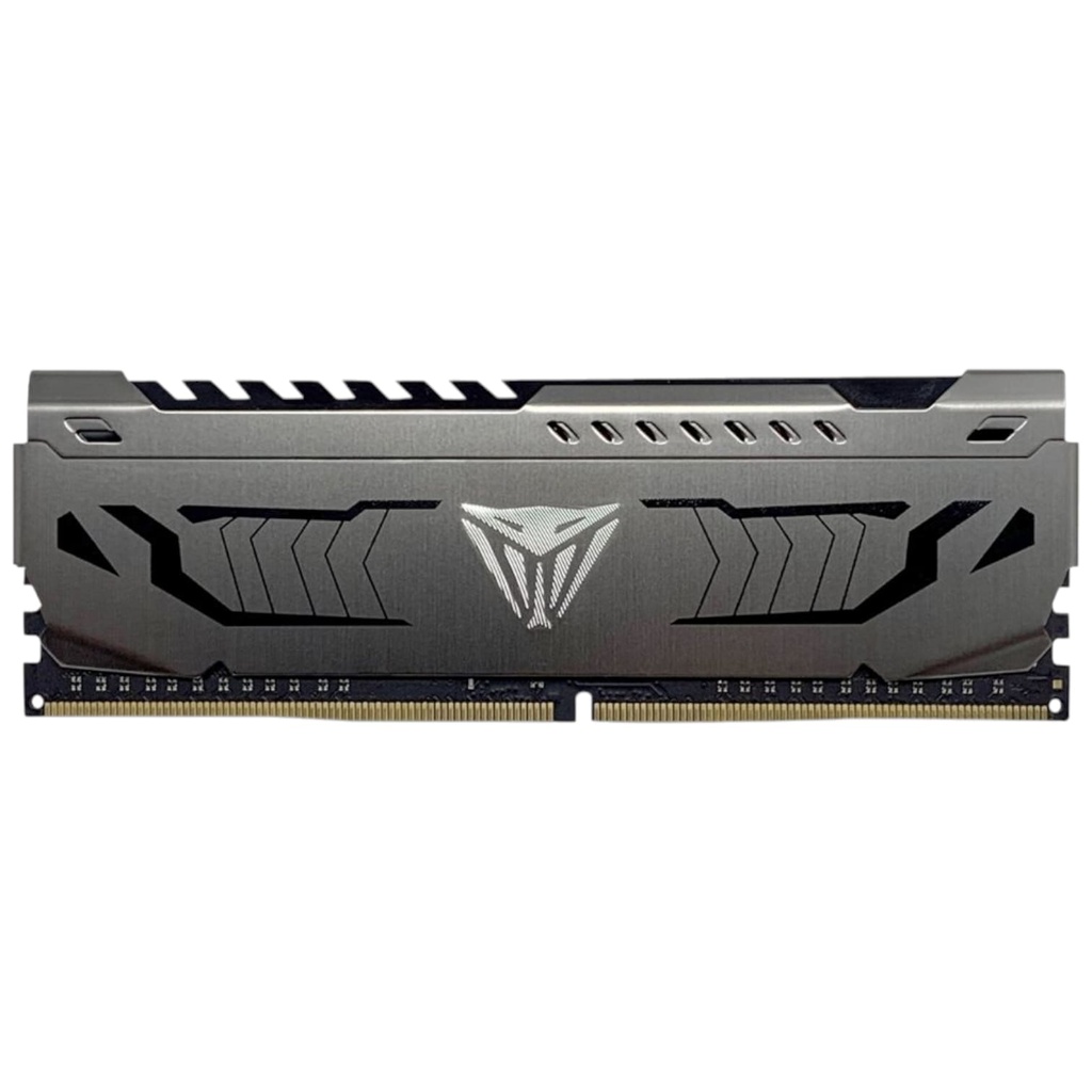 Memoria RAM Patriot 8GB Viper 4 Steel DDR4 3200MHz CL16 1.35V PVS48G320C6 V4S Color Gris