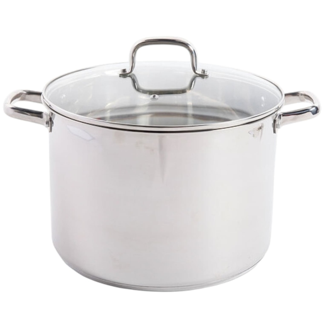 Olla de Oster 108114.02  16 QT Aluminio con Tapa Bastone Color Gris