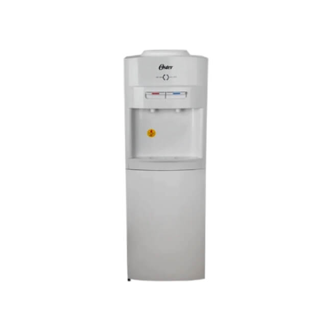 Dispensador De Piso Oster OS-WDA800 2 Temperaturas Bandeja de Goteo Color Blanco