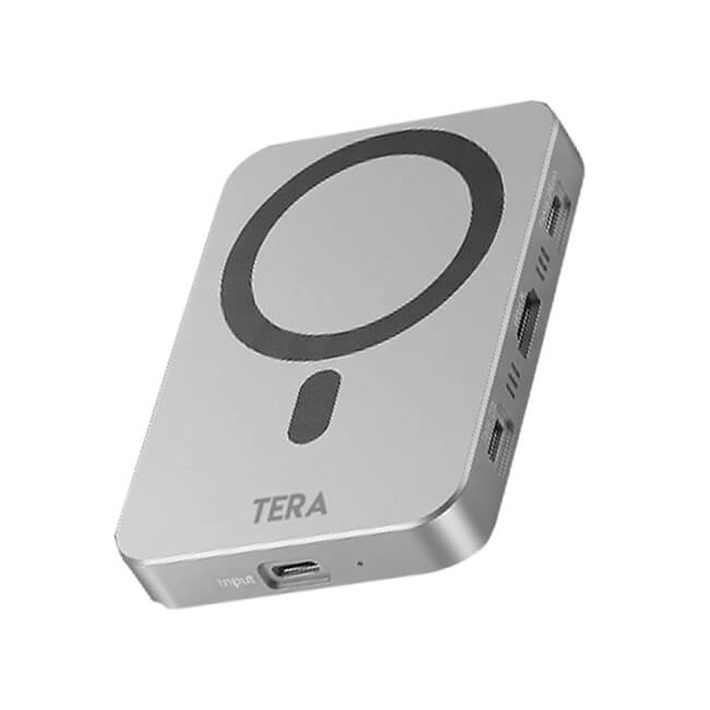 Enclosure Tera TERA-MAGHUB-SSD-01 Compatible M.2NVMe Puerto USB-C Color Plateado