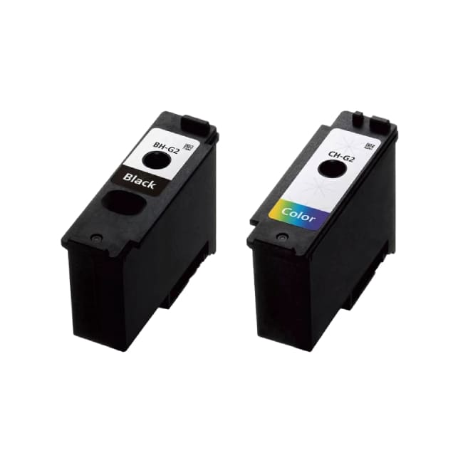 Kit Cabezales Para Impresora Canon 6161C007AA Color Negro BH-G2 y Color CH-G2