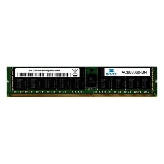 Memoria Ram Servidor R760XS 16GB 1Rx8 DDR5 RDIMM 5600MT/S NOT WITH 4800 MT/S DIMMS  AC888060