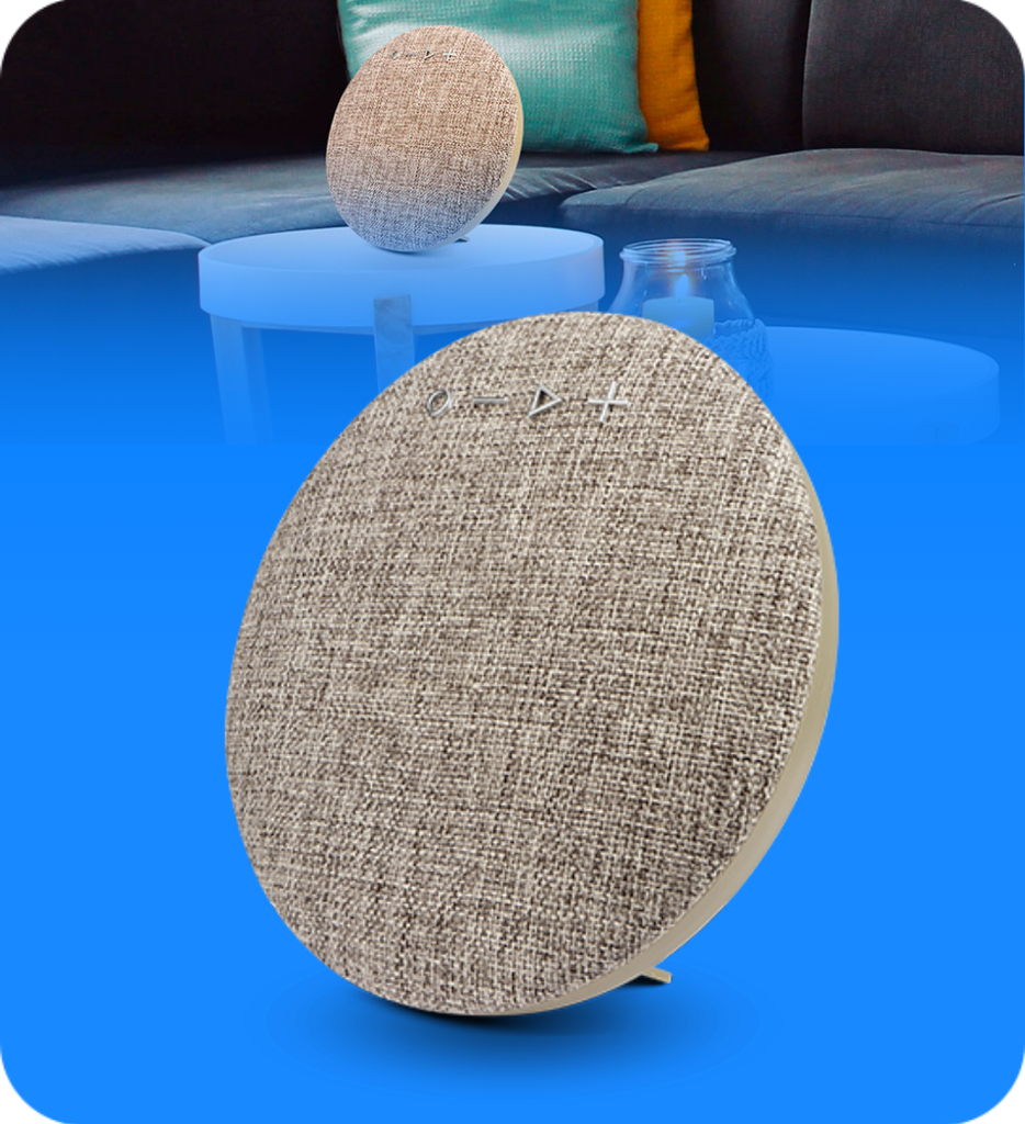 BOCINA XTS-620 ZEPPELIN WIRELESS COLOR GRIS XTECH