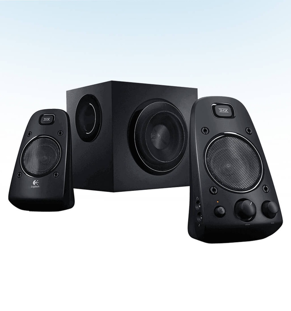 BOCINA Z625 2.1 THZ OPTICAL Potente sonido TX LOGITECH