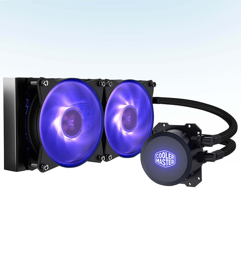 DISIPADOR ENFRIAMIENTO LIQUIDO ML240L RGB COOLERMASTER
