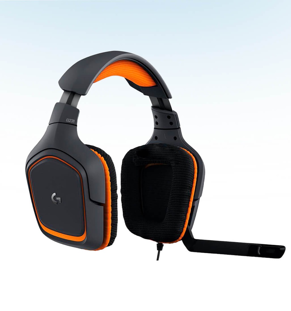 HEADSET GAMING G231 PRODIGY NEGRO LOGITECH
