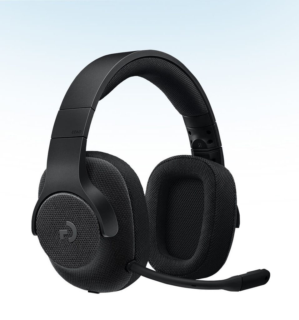HEADSET GAMING G433 WIRED 7.1 SURROUND ROY  NEGRO LOGITECH