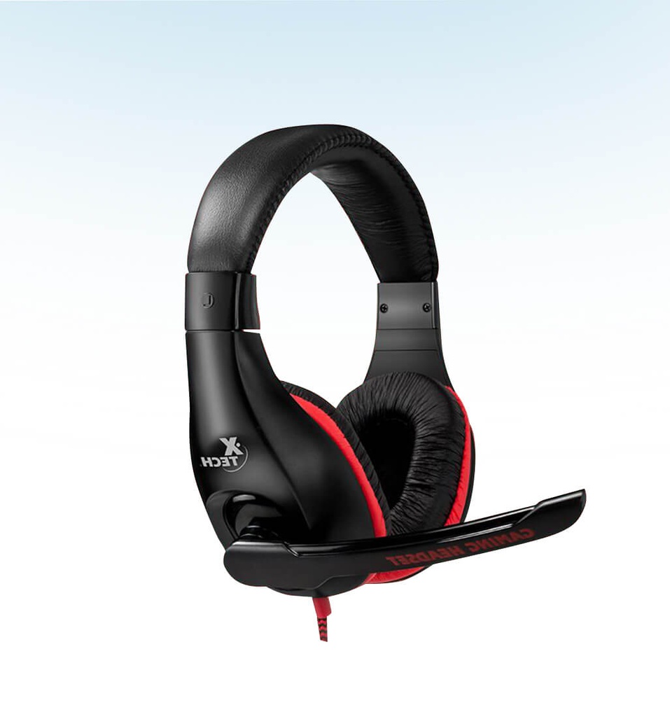 HEADSET GAMING XTH-510 3.5MM COLOR ROJO XTECH