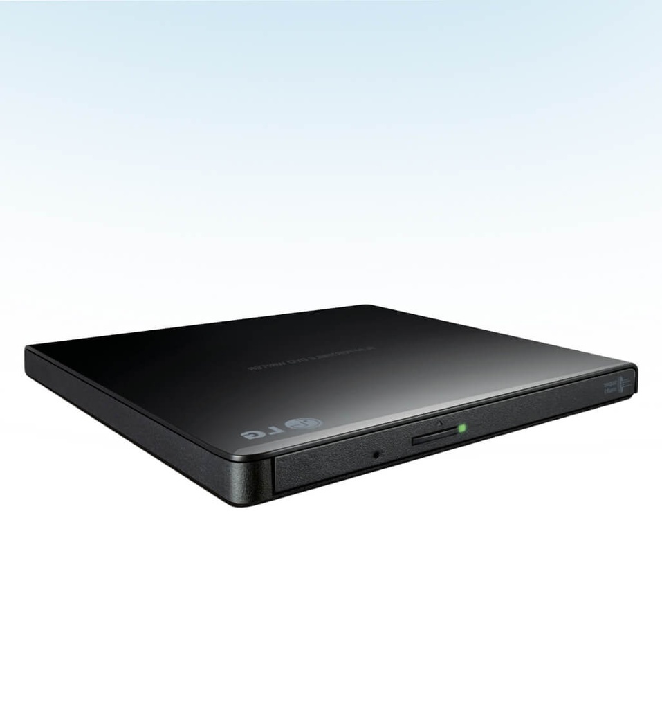 LECTORA DE DVD EXTERNA DVD+RW 8X ULTRA SLIM PORTABLE USB 2.0 LG