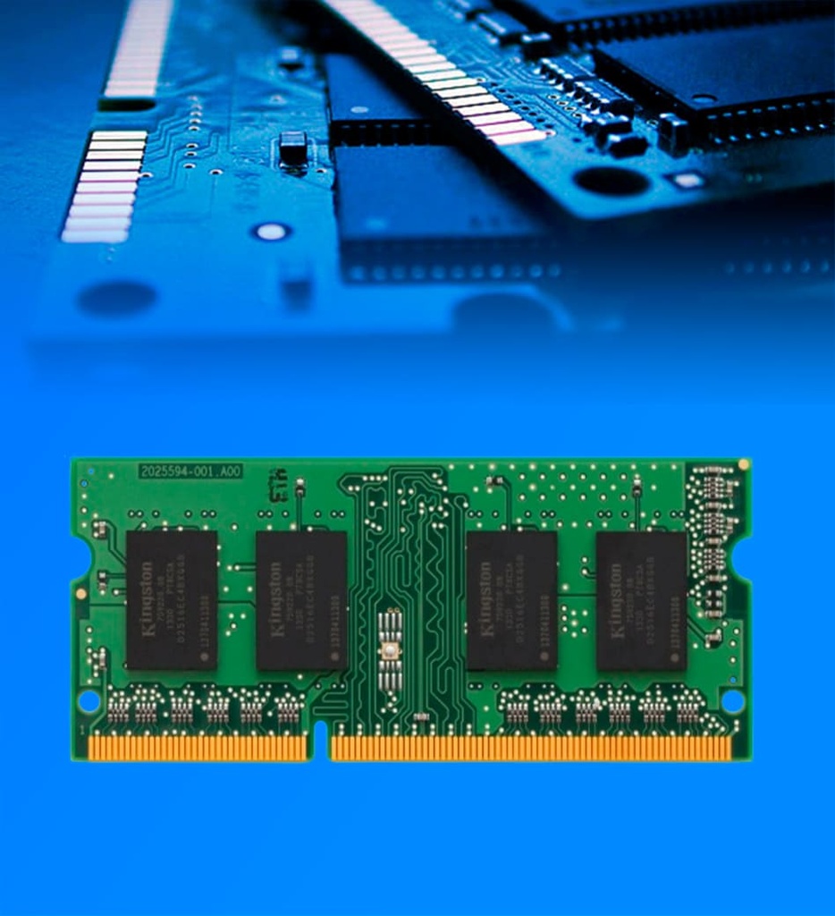 MEMORIA RAM 1333MHz 4GB PC3 10600 PARA PORTÁTIL 240 ESPIGAS CL9 1.5V KINGSTON