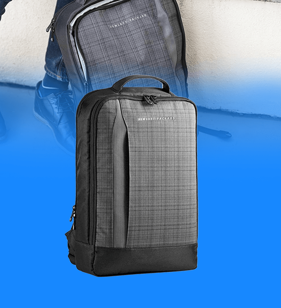 MOCHILA HP PARA LAPTOP DE HASTA 15.6" COLOR GRIS