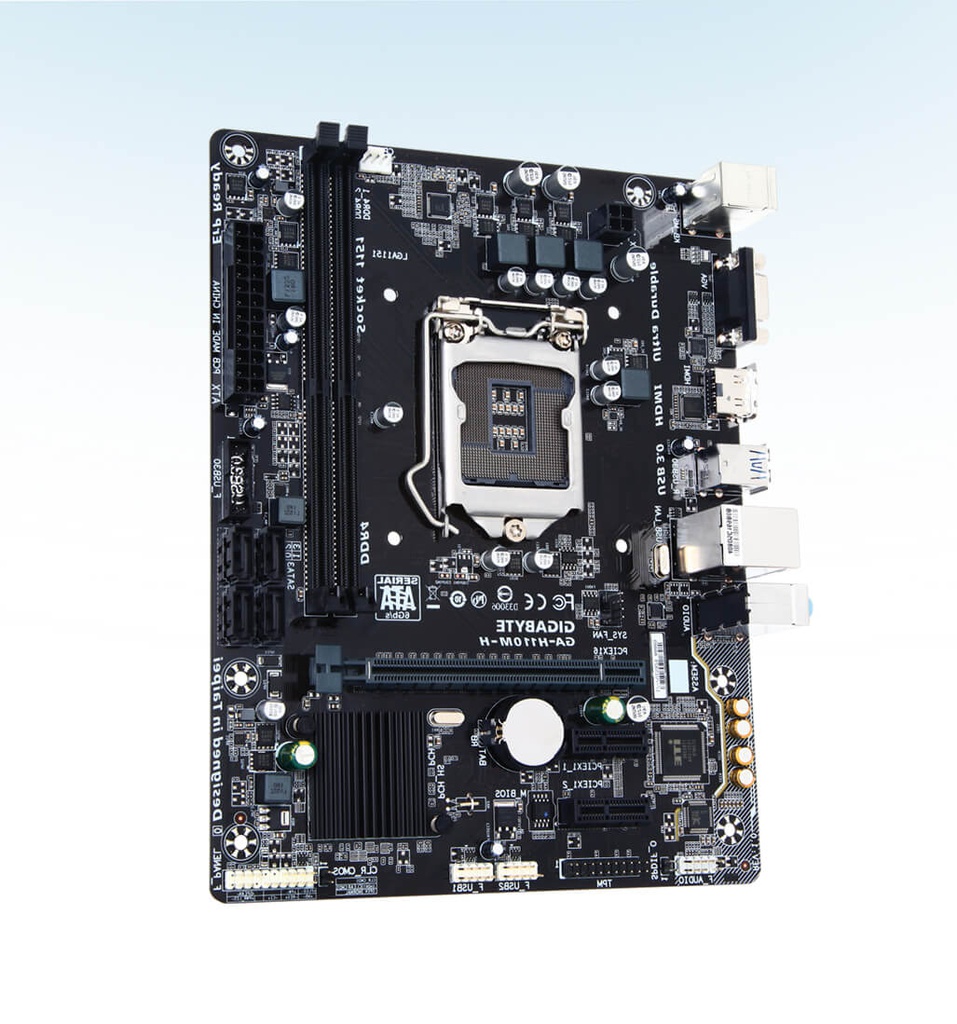 Tarjeta Madre Gigabyte GA-H110M-H Intel 6TH/7TH GEN LGA1151 2DIMM-DDR4