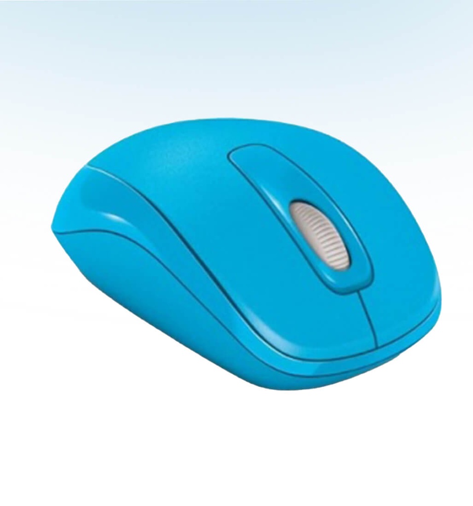 MOUSE 1000 WIRELESS COLOR CELESTE MICROSOFT