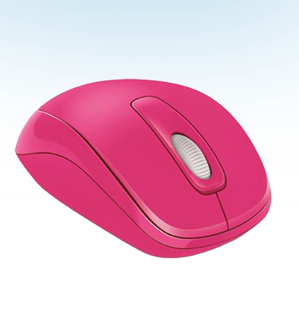 MOUSE 1000 WIRELESS COLOR ROSADO MICROSOFT