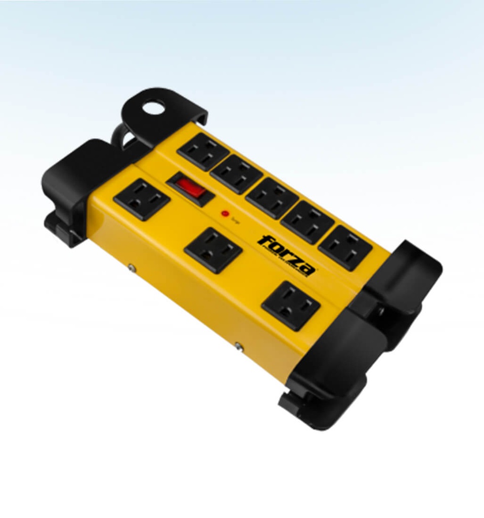PROTECTOR FSP-808 CONTRA SOBRETENSIONES 110/220V 8 FORZA