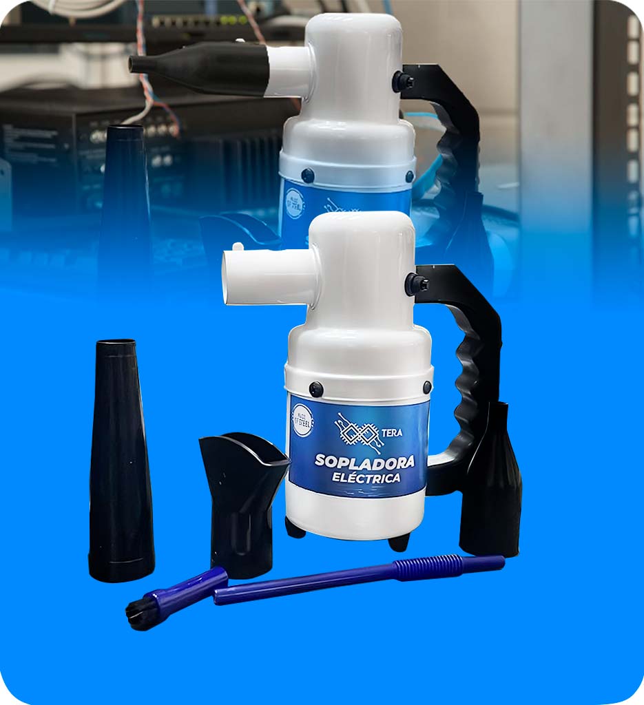 Sopladora Resistente de Acero con Boquillas Intercambiables - TERA
